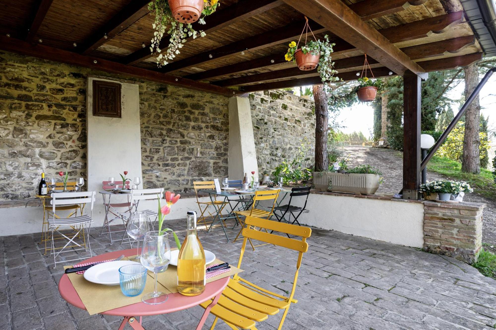 Girasole Ad Antico Casale '700 Villa Умбертиде Екстериор снимка